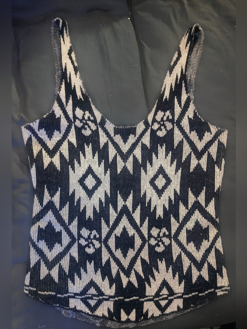 Wild Fox White Label Floral Tribal Traveler Tank Top (New w/Tags) - Picture 4 of 5